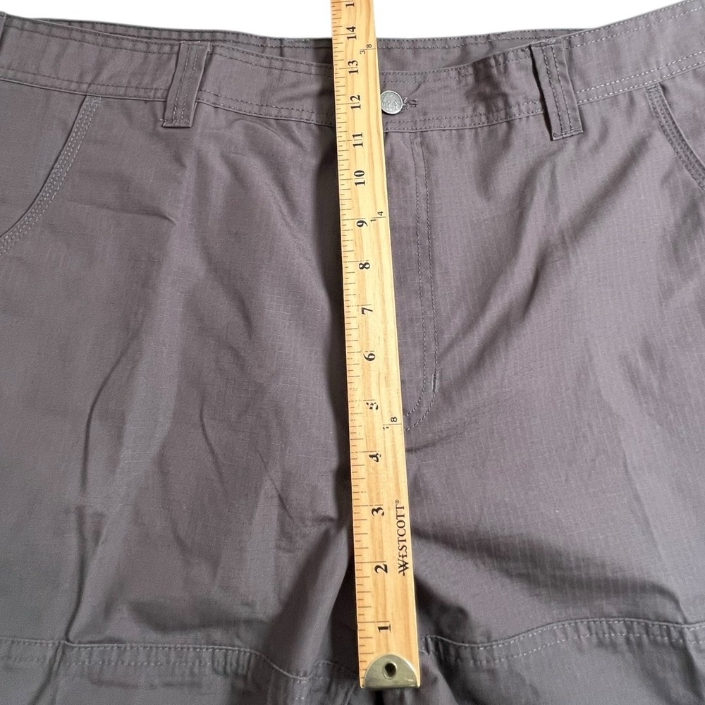 Berne Mens 44X30 Gray Relaxed Straight Leg‎ Cargo Canvas Workwear Pants - Picture 6 of 8